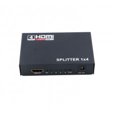 4 Port HDMI Splitter - 1 Input 4 Output