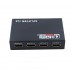 4 Port HDMI Splitter - 1 Input 4 Output